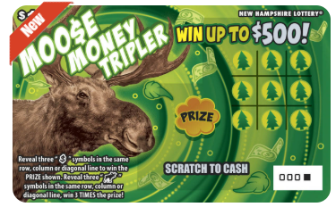 Scratch - $1 - Moose Money Tripler - 1707