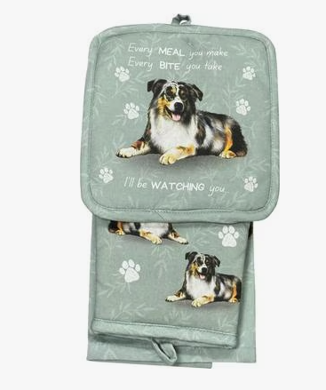 E&S Pets - Australian Shepherd - 3 Piece Kitchen Set - 311-53