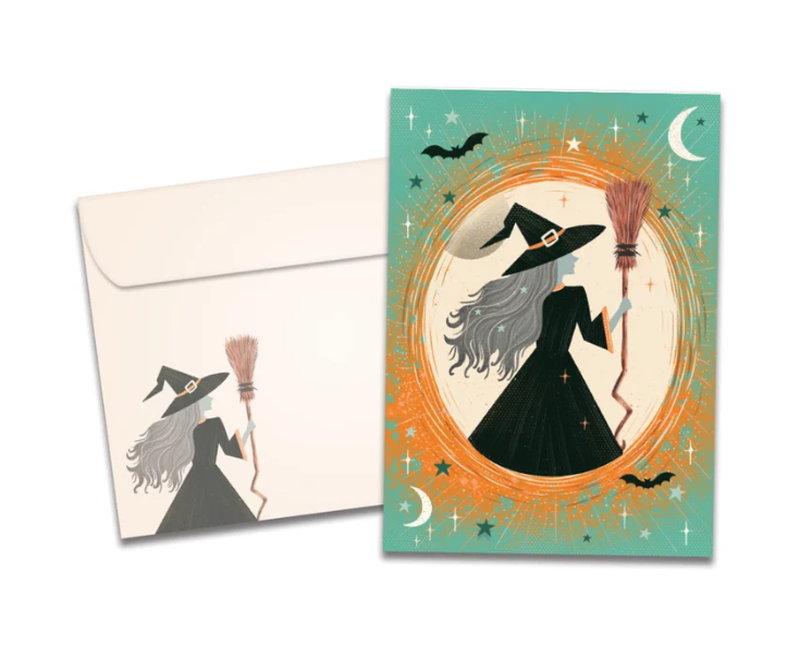 Tree-Free Greetings - Halloween Card - Wicked Witch 22528