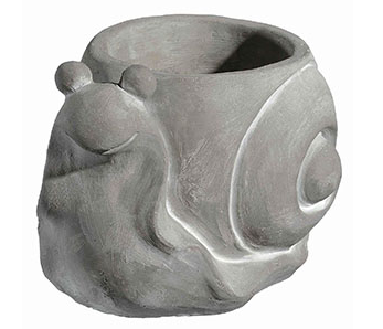 Classic Concrete Buddies Snail Large Natural 81790076