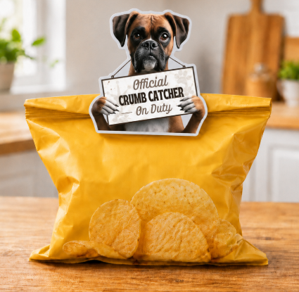 E&S Pets - Boxer, Uncropped - Chip Clip - 247-6