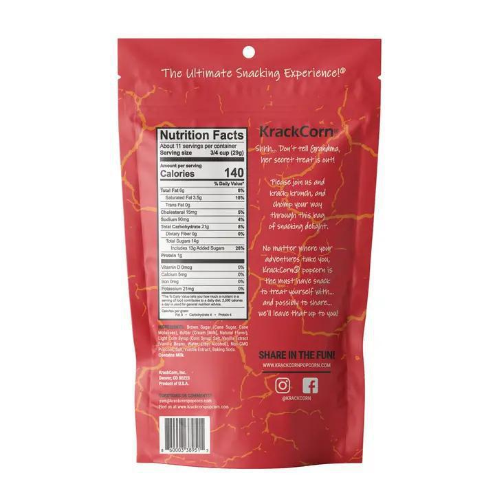 KrackCorn Popcorn - Original Caramel 11 oz