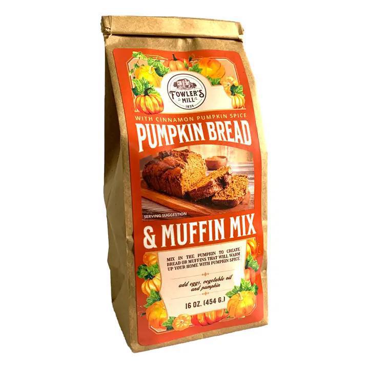 Fowler's Mill - Pumpkin Bread and Muffin Mix 16 oz