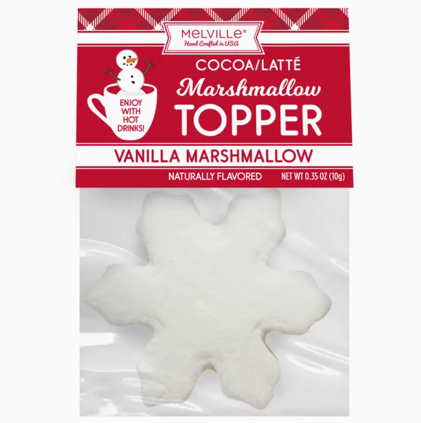 Melville Candy Co. - Snowflake Marshmallow Topper - 45153