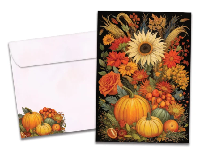Tree-Free Greetings - Thanksgiving Card - Special Bouquet 22356