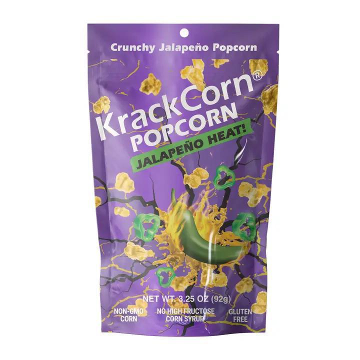 KrackCorn Popcorn - Jalapeno Heat 3.25 oz