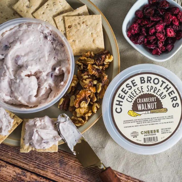 Cheese Brothers - Cranberry Walnut Cheese Spread 8 oz - CB70
