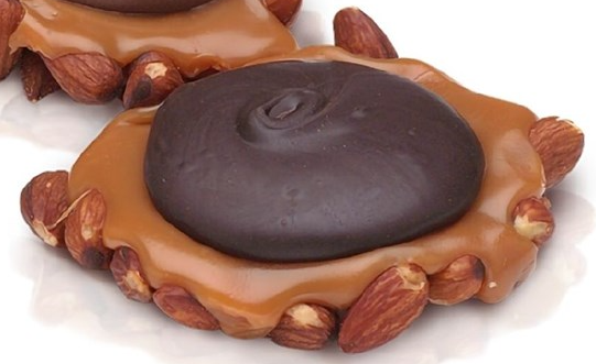 Abdallah Candies - Almond Grizzly Dark Chocolate - 2382 ( GF )