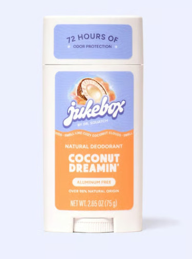 Dr. Squatch - Jukebox - Coconut Dreamin Deodorant 2.65 oz - WH-DEO-CND-02