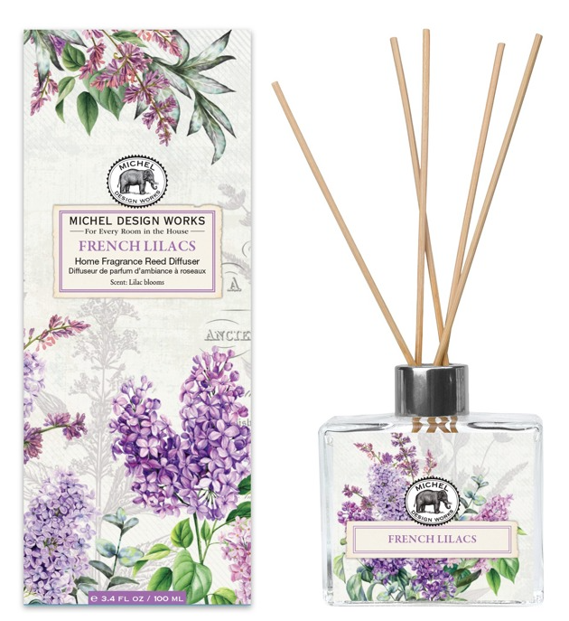 Stonewall Kitchen - Michel Design Works - French Lilacs Home Fragrance Reed Diffuser 3.4 oz - 823441