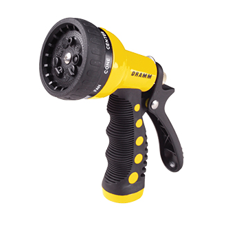 Dramm - 9 Pattern Revolver Nozzle Uncarded Yellow - 1012700 - 80170011