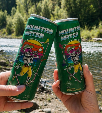 Mountain Water - Yuzu 4 Pack 12 oz Cans - 4510251