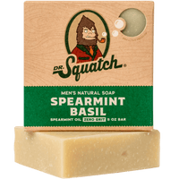 Dr. Squatch - Spearmint Basil Scrub - Bar Soap wh-bar-sbs