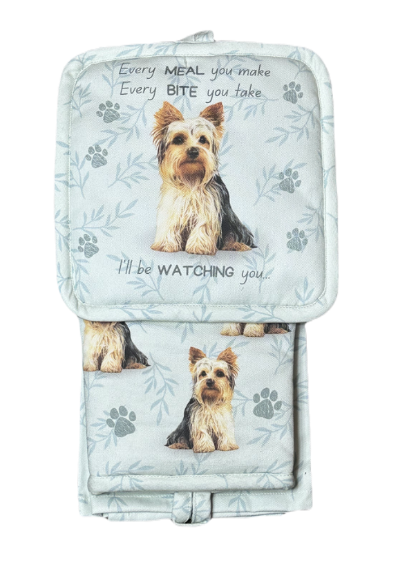 E&S Pets - Yorkie - 3 Piece Kitchen Set - 311-46