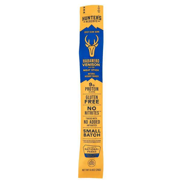 Hunter's Reserve - Meat Sticks - Venison Habanero .9 oz