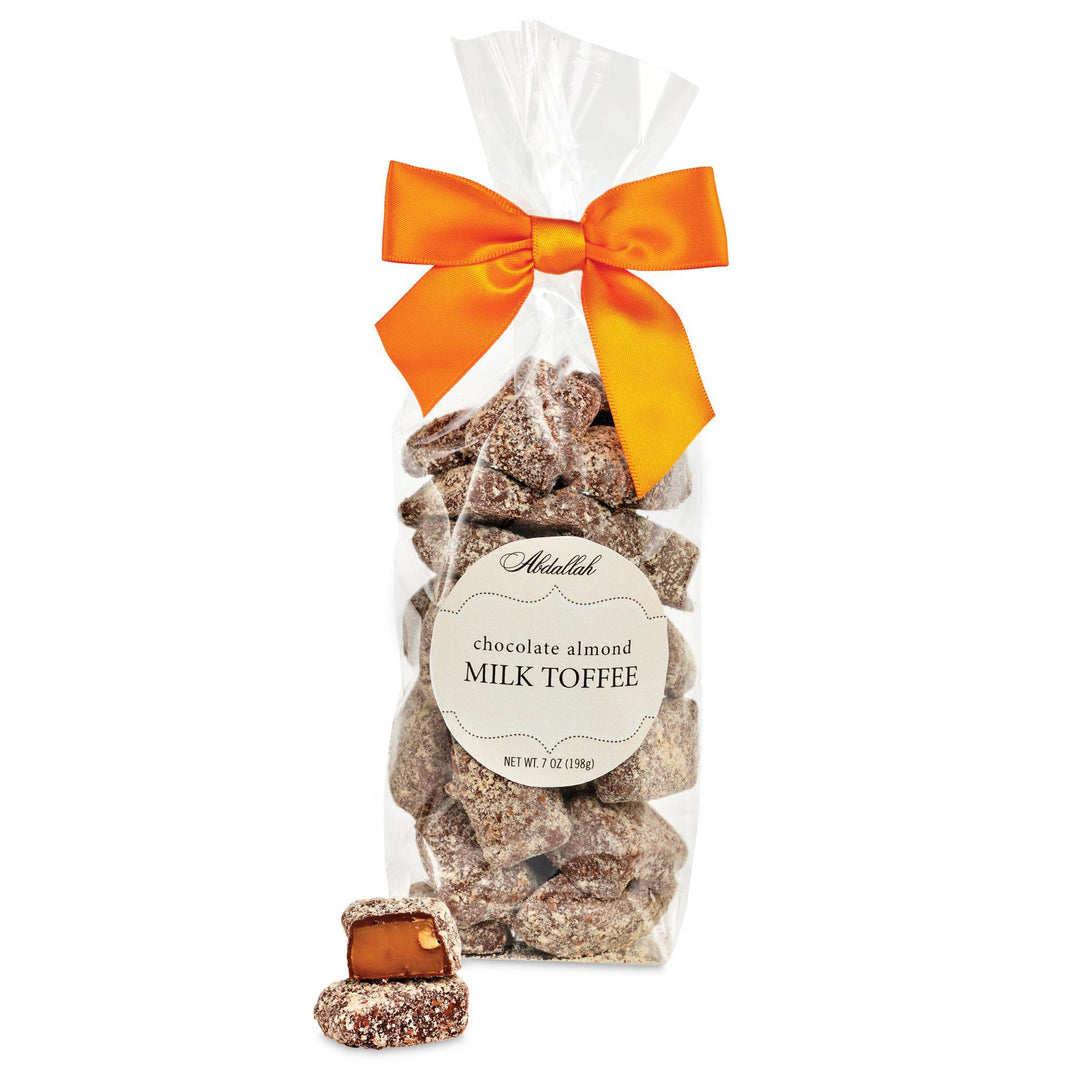 Abdallah Candies - Fall Milk Chocolate Butter Almond Toffee 7 oz - 7916F