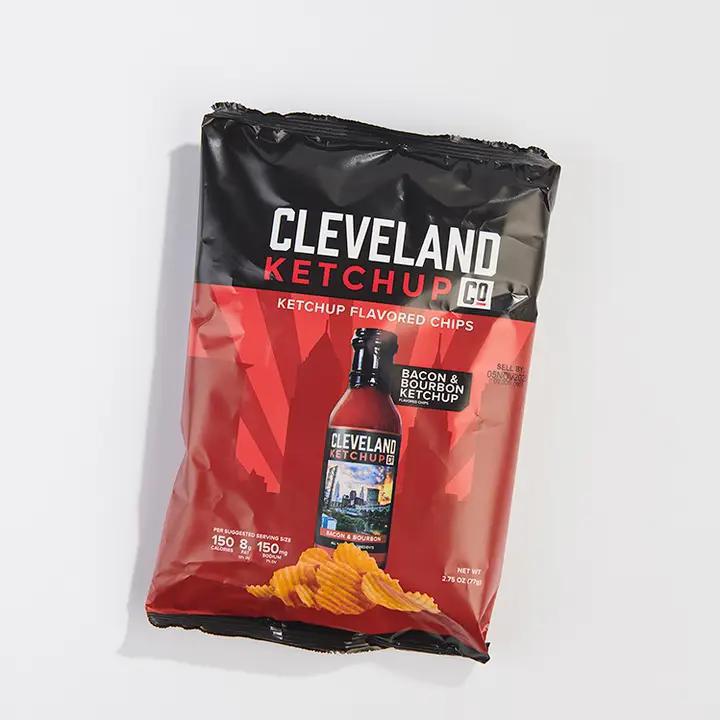 Cleveland Ketchup Co. - Bacon & Bourbon Ketchup Chips 2.75 oz