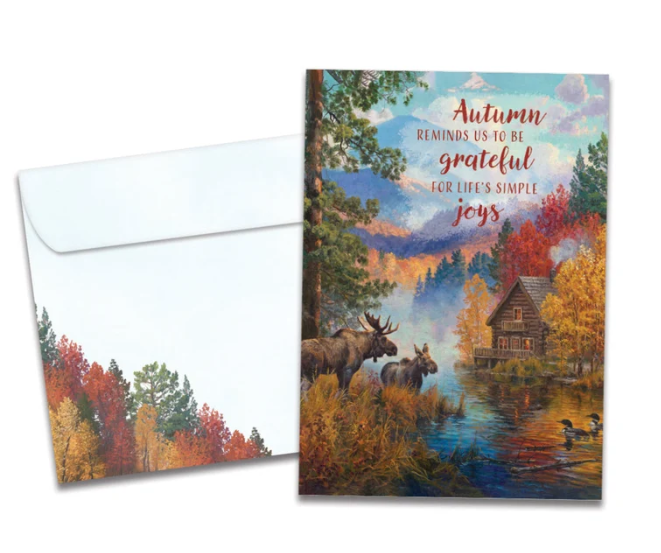 Tree-Free Greetings - Thanksgiving Card - Simple Gratitude 22378