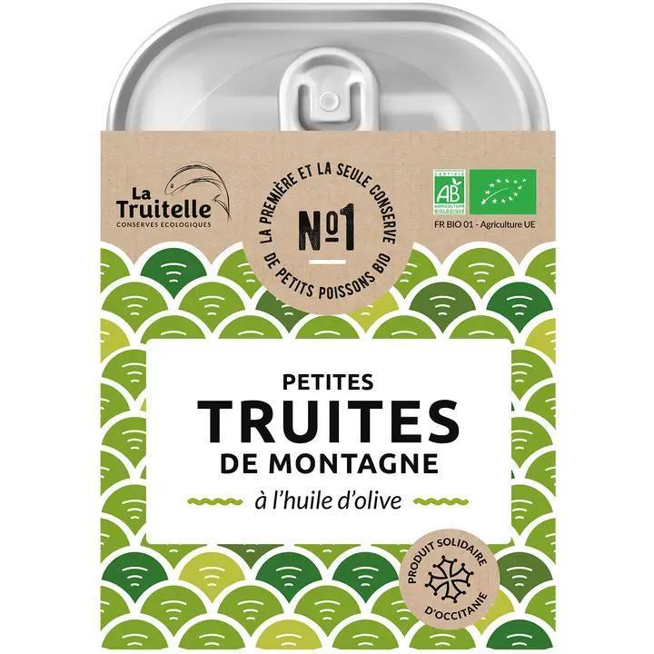La Truitelle - Mountain Trout in Olive Oil 4.76 oz - T1-OLI-100