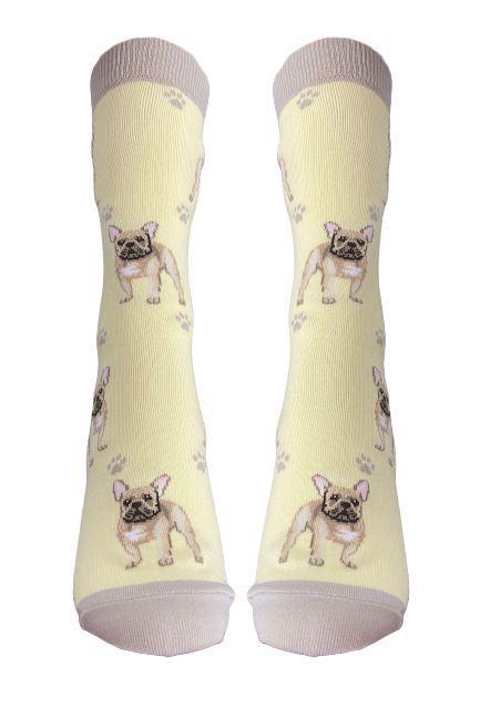 E&S Pets - French Bulldog Tan Full Body Socks 800 FB-64